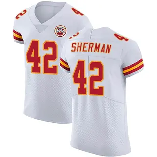 Elite Men's Anthony Sherman Kansas City Chiefs Vapor Untouchable Jersey - White