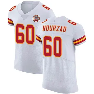 Elite Men's Hunter Nourzad Kansas City Chiefs Nike Vapor Untouchable Jersey - White