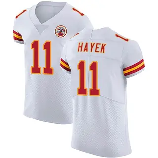 Elite Men's Jaaron Hayek Kansas City Chiefs Nike Vapor Untouchable Jersey - White