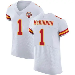 Elite Men's Jerick McKinnon Kansas City Chiefs Vapor Untouchable Jersey - White