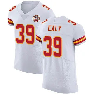 Elite Men's Jerrion Ealy Kansas City Chiefs Vapor Untouchable Jersey - White