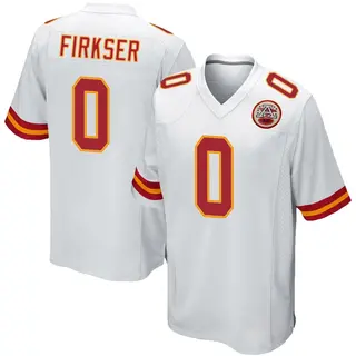 Game Men's Anthony Firkser Kansas City Chiefs Nike Jersey - White