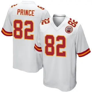 Game Men's Gerrit Prince Kansas City Chiefs Nike Jersey - White