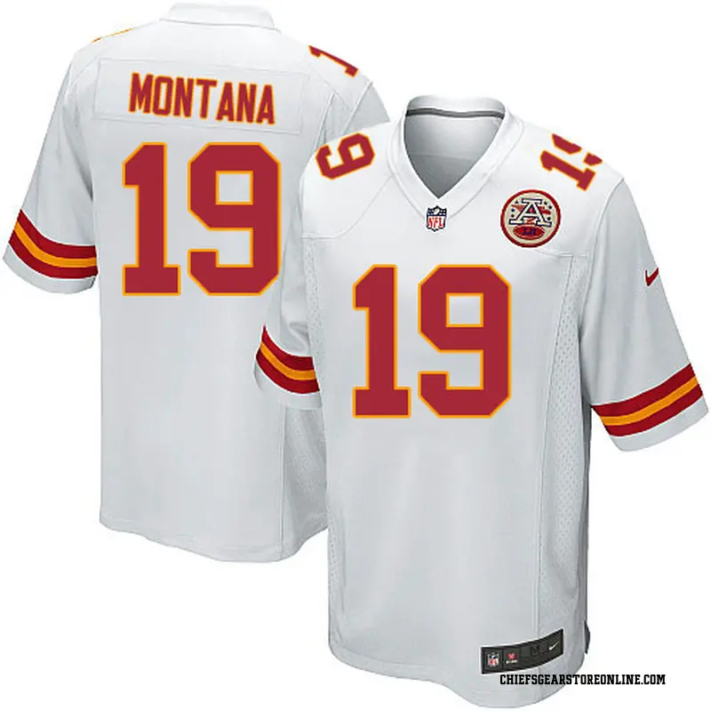 joe montana chiefs jersey