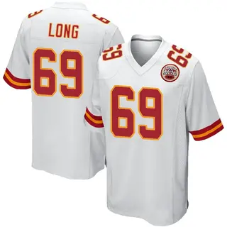 Game Men's Kyle Long Kansas City Chiefs Nike Jersey - White