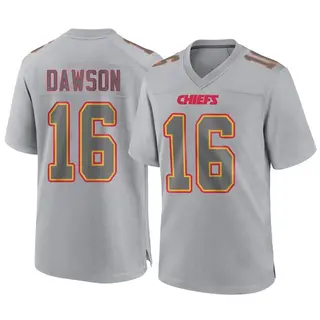 Game Men's Len Dawson Kansas City Chiefs Nike Atmosphere Fashion Jersey - Gray