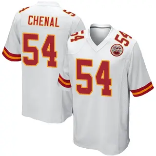 Game Men's Leo Chenal Kansas City Chiefs Jersey - White