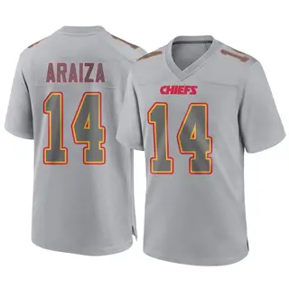 Game Men's Matt Araiza Kansas City Chiefs Nike Atmosphere Fashion Jersey - Gray