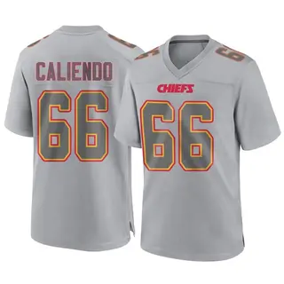 Game Men's Mike Caliendo Kansas City Chiefs Nike Atmosphere Fashion Jersey - Gray