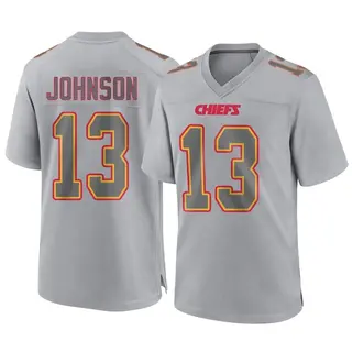 Game Men's Nazeeh Johnson Kansas City Chiefs Nike Atmosphere Fashion Jersey - Gray