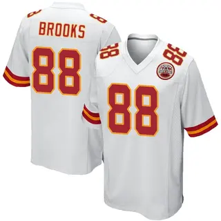 Game Men's Phillip Brooks Kansas City Chiefs Nike Jersey - White