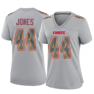 Game Women's Cam Jones Kansas City Chiefs Nike Atmosphere Fashion Jersey - Gray