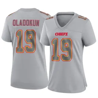 Game Women's Chris Oladokun Kansas City Chiefs Nike Atmosphere Fashion Jersey - Gray