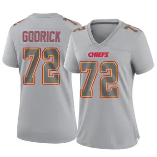 Game Women's Chukwuebuka Godrick Kansas City Chiefs Nike Atmosphere Fashion Jersey - Gray