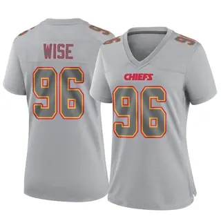 Game Women's Daniel Wise Kansas City Chiefs Nike Atmosphere Fashion Jersey - Gray