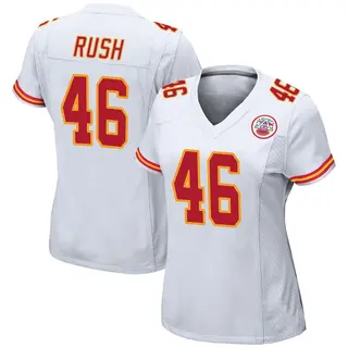 Game Women's Darius Rush Kansas City Chiefs Nike Jersey - White