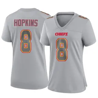 Game Women's DeAndre Hopkins Kansas City Chiefs Nike Atmosphere Fashion Jersey - Gray