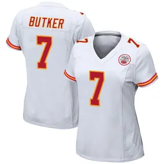 Game Women's Harrison Butker Kansas City Chiefs Nike Jersey - White