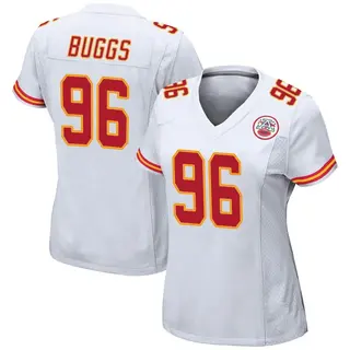 Game Women's Isaiah Buggs Kansas City Chiefs Nike Jersey - White