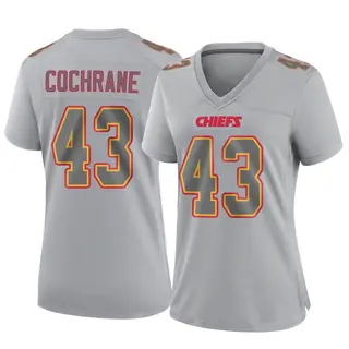 Game Women's Jack Cochrane Kansas City Chiefs Nike Atmosphere Fashion Jersey - Gray