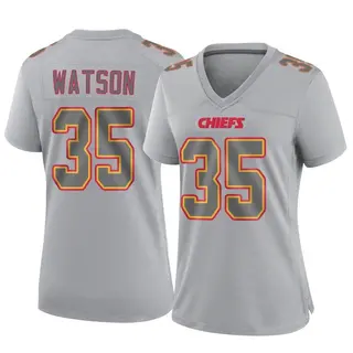 Game Women's Jaylen Watson Kansas City Chiefs Nike Atmosphere Fashion Jersey - Gray