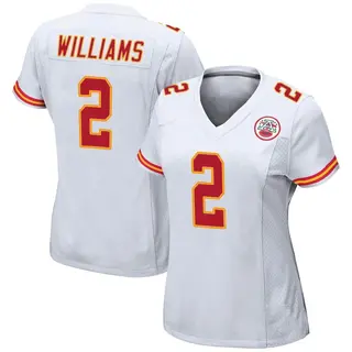 Game Women's Joshua Williams Kansas City Chiefs Nike Jersey - White