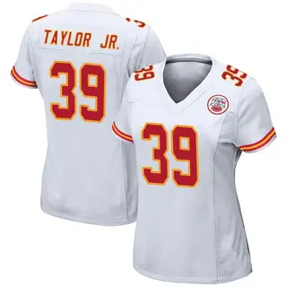 Game Women's Keith Taylor Jr. Kansas City Chiefs Nike Jersey - White