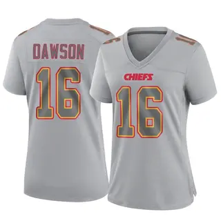 Game Women's Len Dawson Kansas City Chiefs Nike Atmosphere Fashion Jersey - Gray