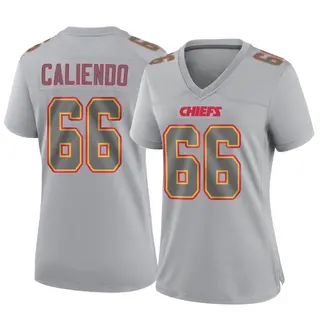 Game Women's Mike Caliendo Kansas City Chiefs Nike Atmosphere Fashion Jersey - Gray