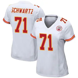 Game Women's Mitchell Schwartz Kansas City Chiefs Nike Jersey - White