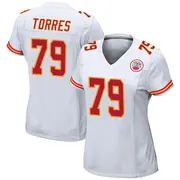 Game Women's Nick Torres Kansas City Chiefs Nike Jersey - White