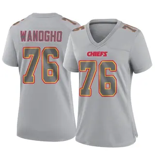 Game Women's Prince Tega Wanogho Kansas City Chiefs Nike Atmosphere Fashion Jersey - Gray