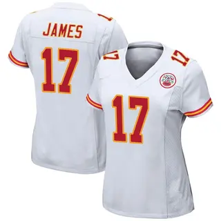 Game Women's Richie James Kansas City Chiefs Nike Jersey - White