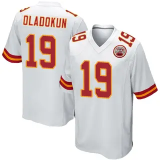 Game Youth Chris Oladokun Kansas City Chiefs Nike Jersey - White