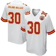 Game Youth Christian Roland-Wallace Kansas City Chiefs Nike Jersey - White