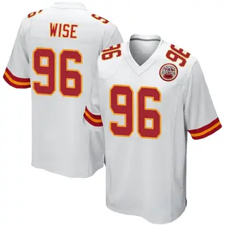 Game Youth Daniel Wise Kansas City Chiefs Nike Jersey - White