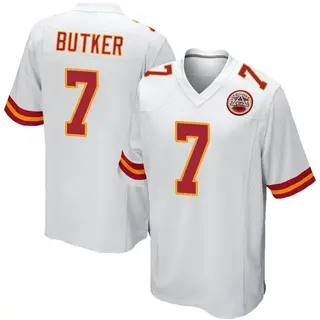 Game Youth Harrison Butker Kansas City Chiefs Nike Jersey - White