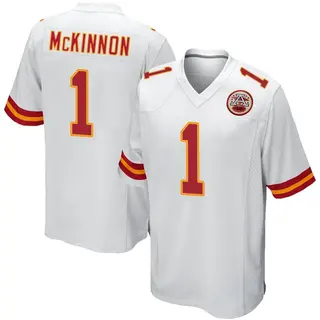 Game Youth Jerick McKinnon Kansas City Chiefs Jersey - White