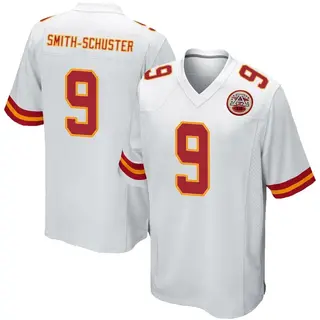 Game Youth JuJu Smith-Schuster Kansas City Chiefs Nike Jersey - White