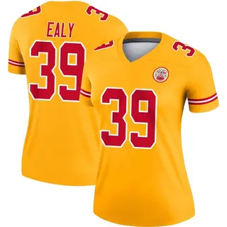 Legend Women's Jerrion Ealy Kansas City Chiefs Nike Inverted Jersey - Gold