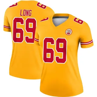 Legend Women's Kyle Long Kansas City Chiefs Nike Inverted Jersey - Gold