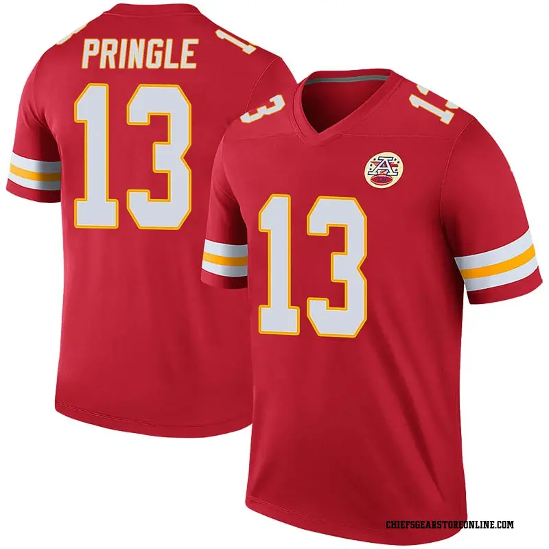 Legend Youth Byron Pringle Kansas City Chiefs Nike Color Rush Jersey - Red