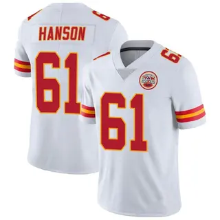 Limited Men's C.J. Hanson Kansas City Chiefs Nike Vapor Untouchable Jersey - White