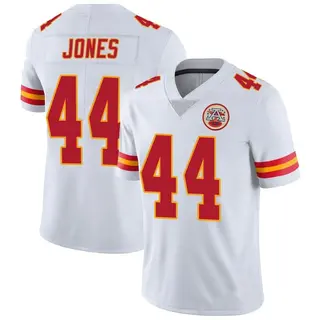 Limited Men's Cam Jones Kansas City Chiefs Nike Vapor Untouchable Jersey - White