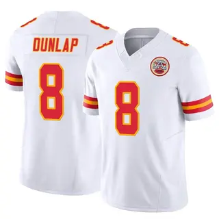 Limited Men's Carlos Dunlap Kansas City Chiefs Nike Vapor F.U.S.E. Jersey - White