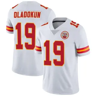 Limited Men's Chris Oladokun Kansas City Chiefs Nike Vapor Untouchable Jersey - White