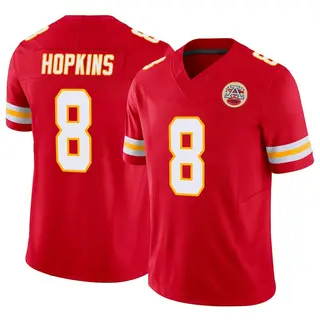 Limited Men's DeAndre Hopkins Kansas City Chiefs Nike Vapor F.U.S.E. Jersey - Red