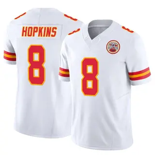 Limited Men's DeAndre Hopkins Kansas City Chiefs Nike Vapor F.U.S.E. Jersey - White