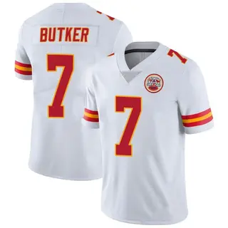 Limited Men's Harrison Butker Kansas City Chiefs Nike Vapor Untouchable Jersey - White