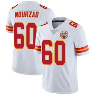 Limited Men's Hunter Nourzad Kansas City Chiefs Nike Vapor Untouchable Jersey - White